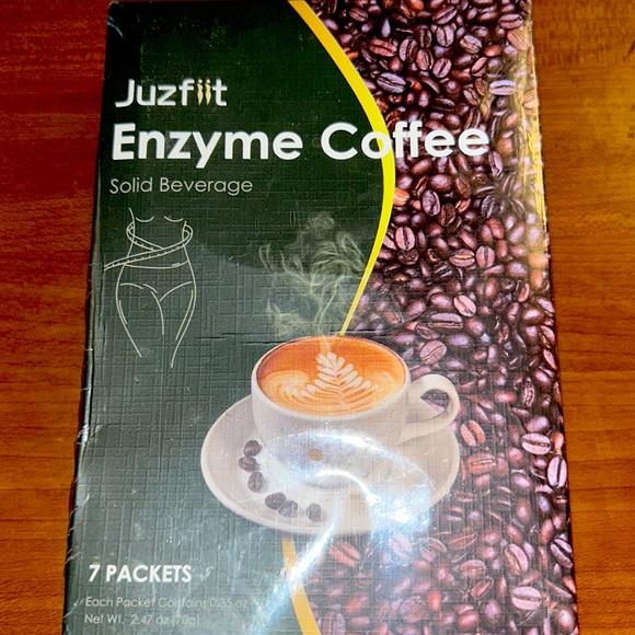 juzfit Kitchen Juzfit Enzyme Coffee 7 Packets Poshmark
